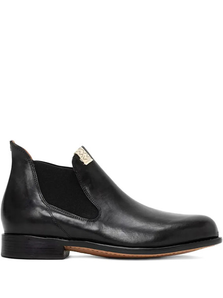  Visvim Leather Chelsea Boots - Black 