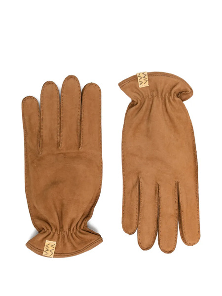  Visvim Leather Gloves - Brown 