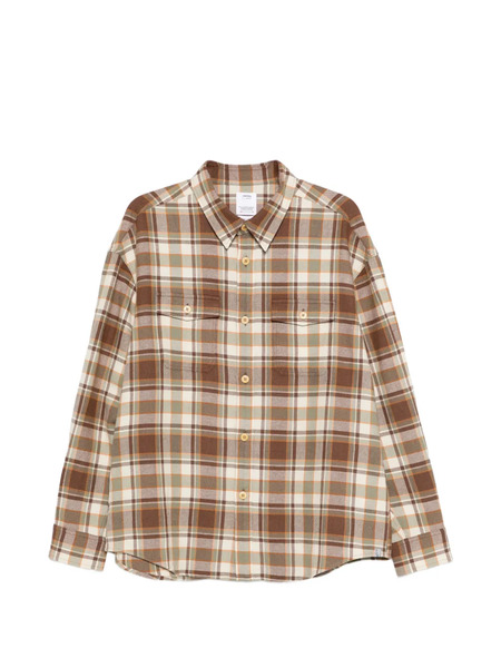  Visvim Lumber Checked Shirt - Brown 