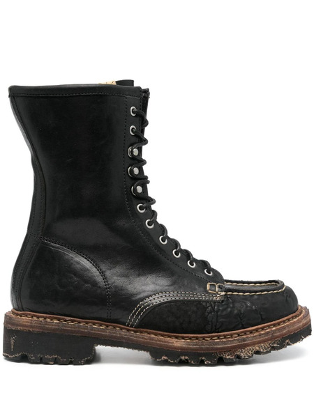 Visvim Scout Moc Boots - Black 