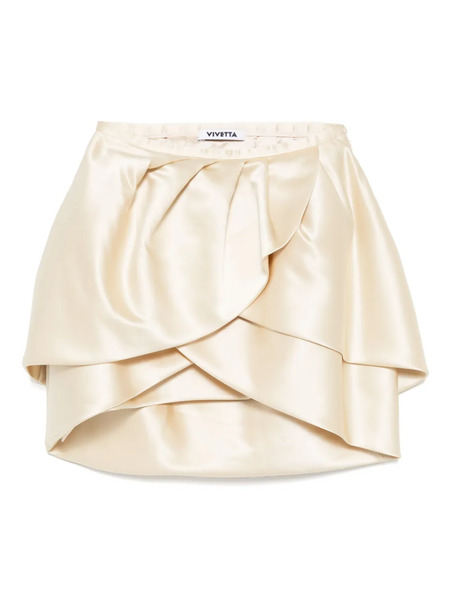  Vivetta A-line Mini Skirt - Yellow 