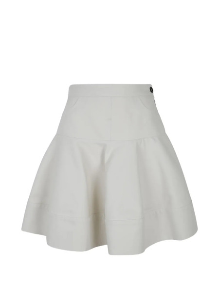  Vivetta Float-bottom Mini Skirt - Neutrals 