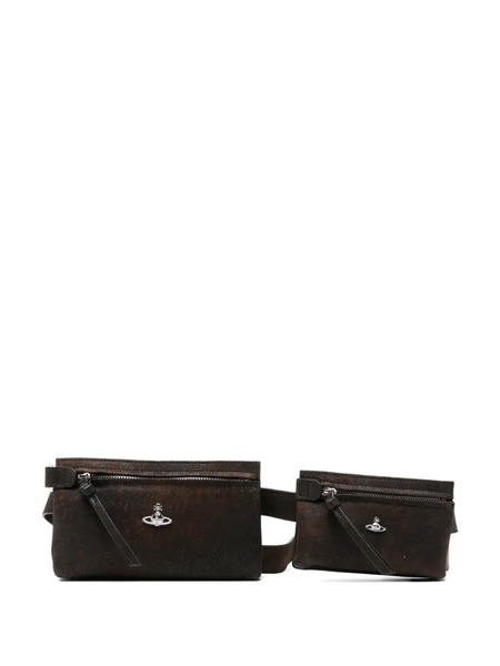  Vivienne Westwood Zip-fastening Belt Bag - Brown 