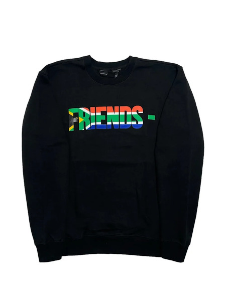  Vlone Crew-neck Sweatshirt - Black 