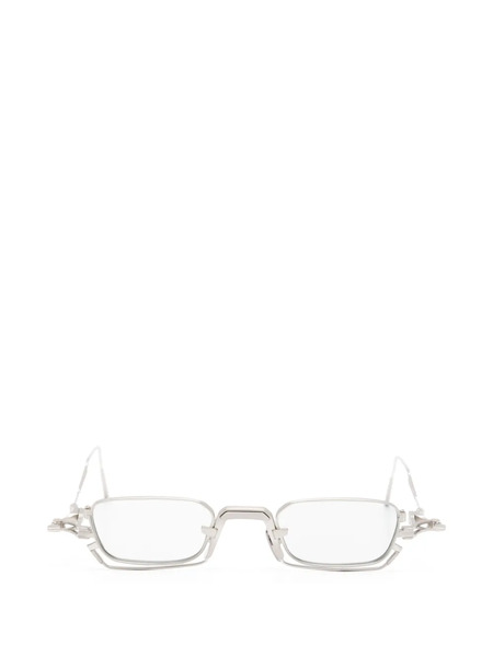  Voa Collective Orionis Rectangle-frame Sunglasses - Silver 