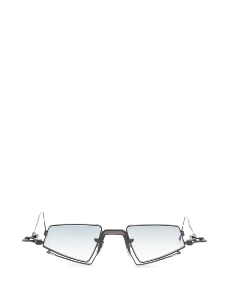  Voa Collective Padma Geometric-frame Sunglasses - Black 