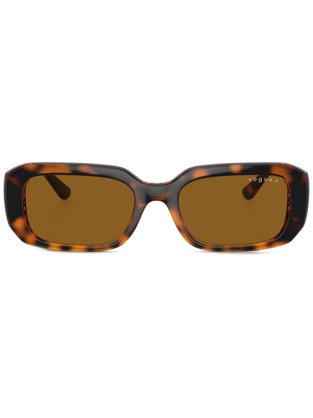  Vogue Eyewear Rectangle-frame Sunglasses - Brown 
