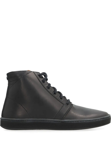  Volta Leather Desert Boots - Black 