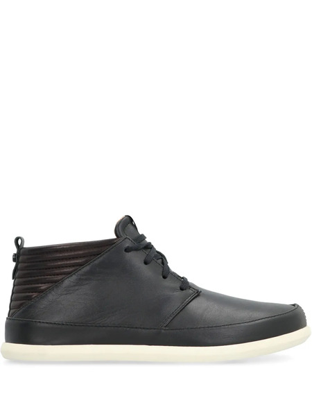  Volta Leather Sneakers - Black 