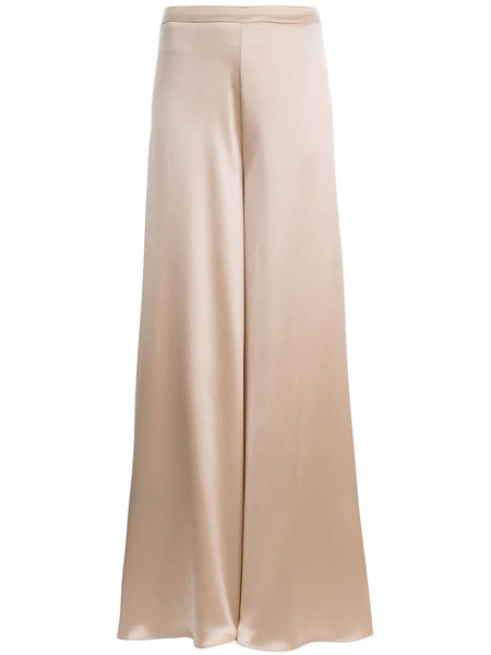  Voz Charmeuse Palazzo Trousers - Neutrals 