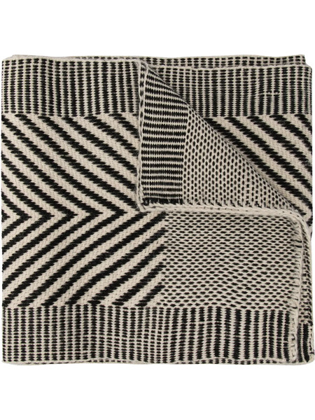  Voz Chevron Scarf - Black 