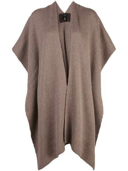  Voz Short Knitted Duster - Brown 