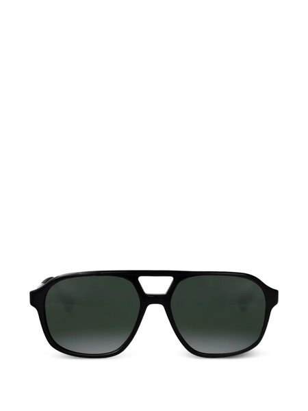  Vuarnet Pilot-frame Sunglasses - Black 