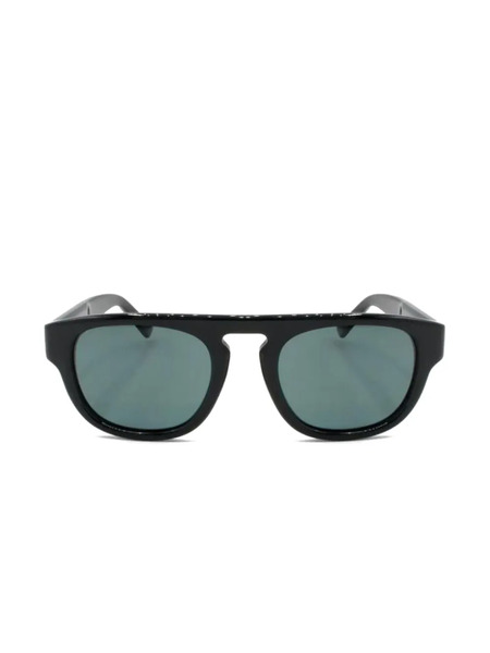  Vuarnet Round Frame Sunglasses - Black 