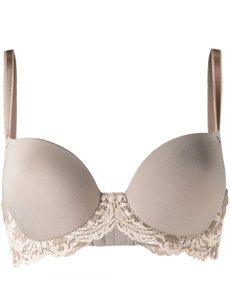  Wacoal Lace-detail Bra - Neutrals 