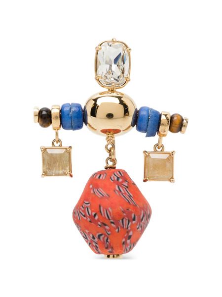  Wales Bonner Comprass Brooch - Gold 