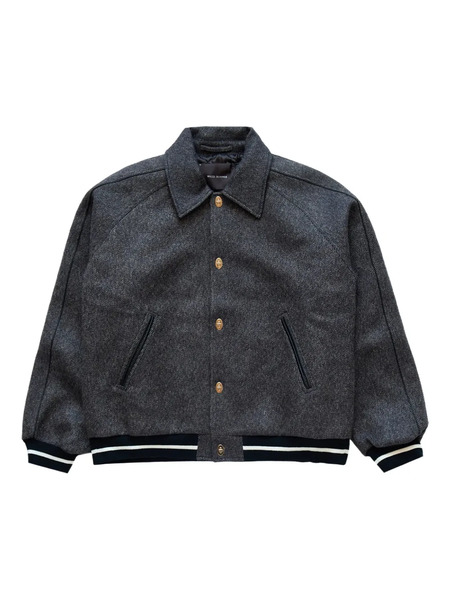  Wales Bonner Homecoming Bomber Jacket - Grey 