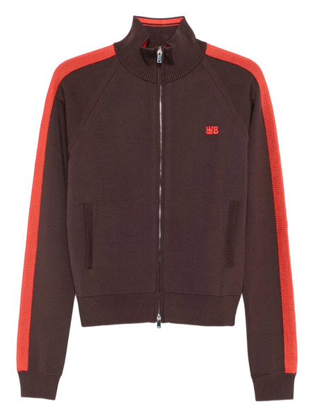  Wales Bonner Side-stripe Track Jacket - Brown 