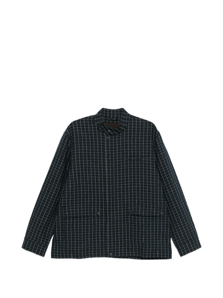  Wales Bonner Vision Field Collared Jacket - Blue 