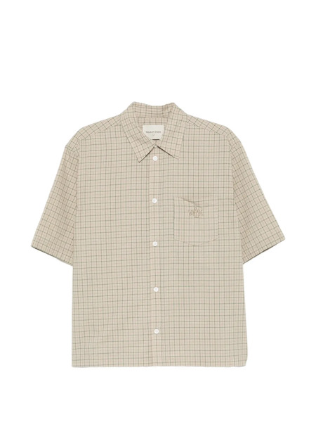  Walk In Paris Checked Shirt - Neutrals 