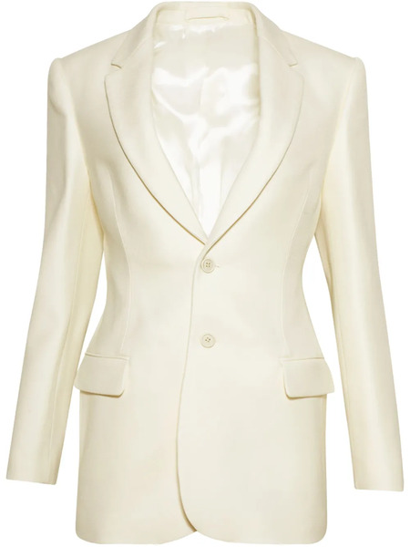  Wardrobe.nyc Contour Blazer - White 