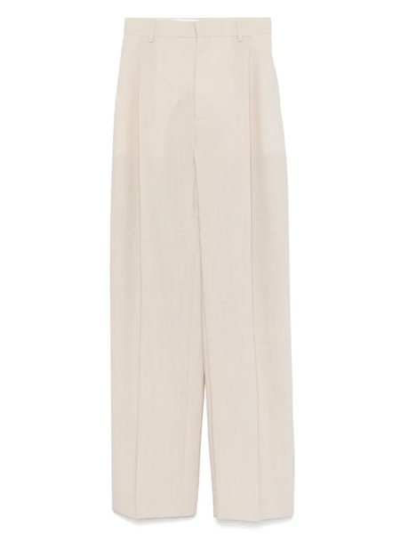  Wardrobe.nyc Pleated Trousers - Neutrals 