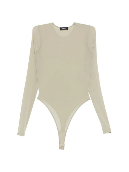  Wardrobe.nyc Sheer Bodysuit - Neutrals 