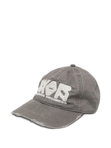  Warman Distressed Baseball Cap - Grey 
