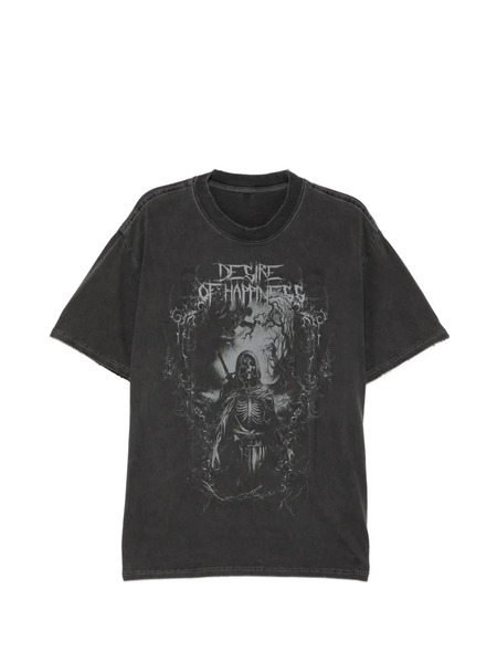  Warman Graphic-print T-shirt - Grey 