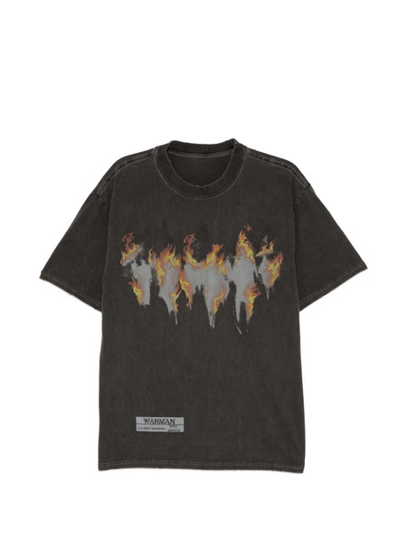  Warman Graphic-print T-shirt - Grey 
