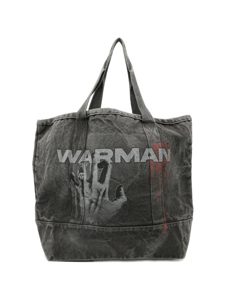  Warman Graphic Print Tote Bag - Grey 