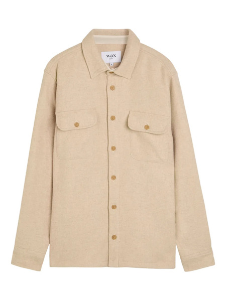  Wax London Button Pocket Shirt - Neutrals 