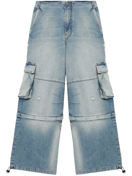  We11done Cargo Jeans - Blue 
