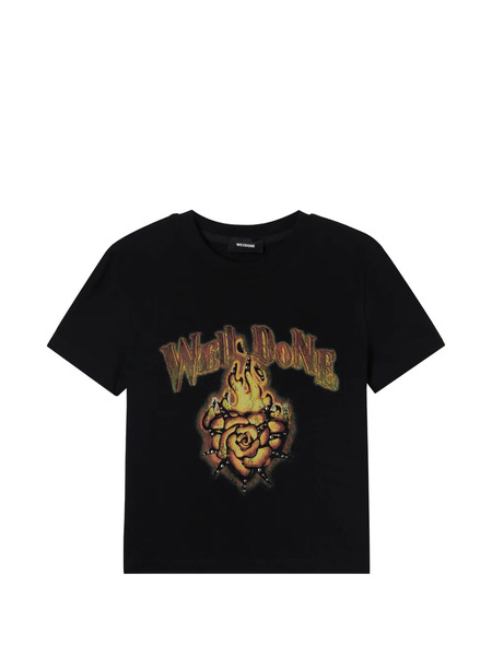  We11done Graphic T-shirt - Black 