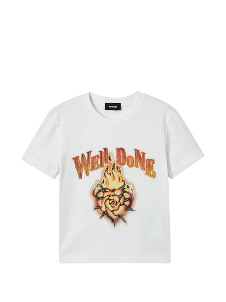  We11done Graphic T-shirt - White 