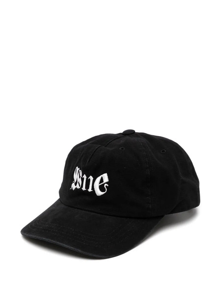  We11done Logo-embroidered Cap - Black 