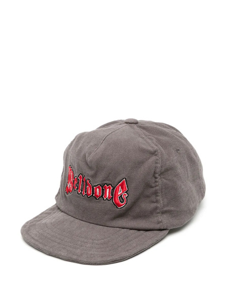  We11done Logo-embroidered Cap - Grey 