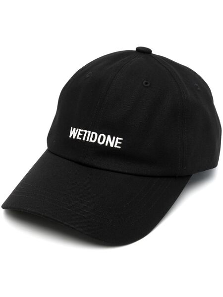  We11done Logo-embroidery Baseball Cap - Black 