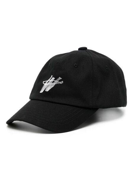  We11done Logo-print Baseball Cap - Black 