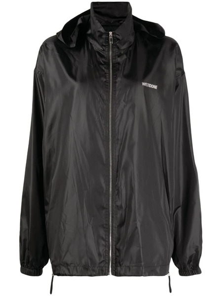  We11done Logo-print Hooded Jacket - White 