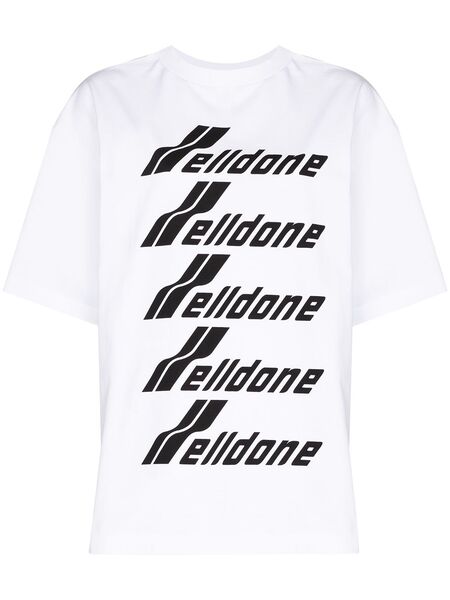  We11done Logo-print T-shirt - White 