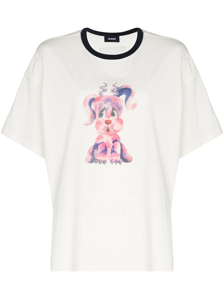  We11done Monster Crew-neck T-shirt - Neutrals 