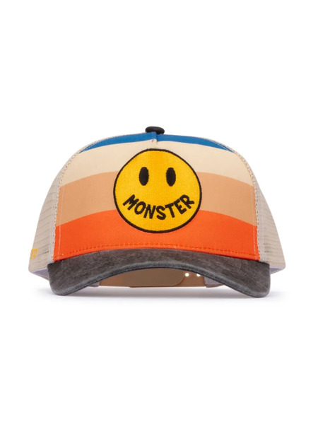  Wee Monster Monster Trucker Hat - White 