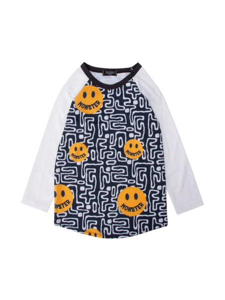  Wee Monster Printed T-shirt - White 