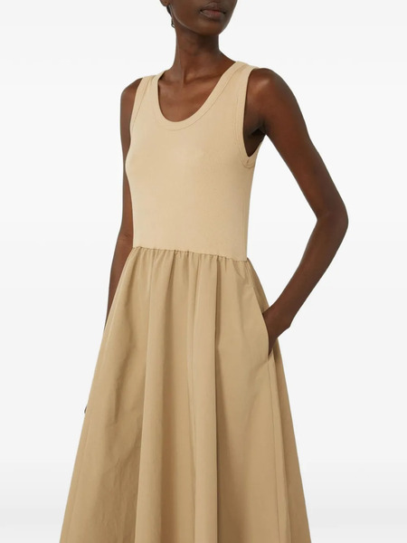  Weekend Max Mara A-line Midi Dress Set - Neutrals 
