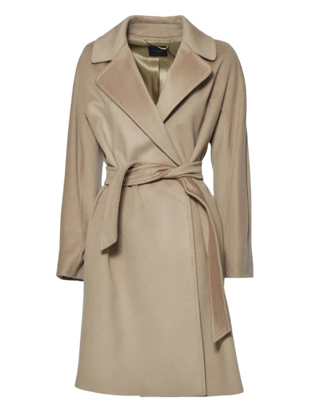  Weekend Max Mara Belted Lapel Coat - Neutrals 