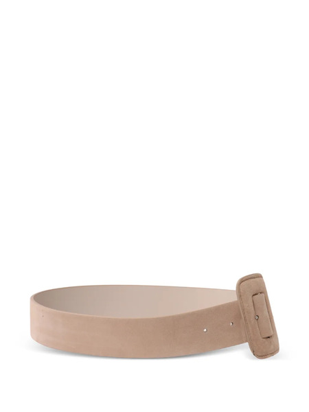  Weekend Max Mara Brio Square-buckle Belt - Neutrals 