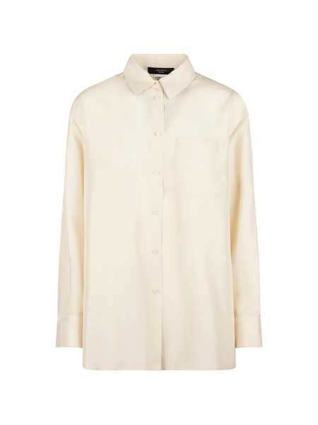  Weekend Max Mara Button-up Pocket-detail Shirt - Neutrals 