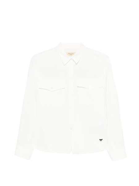 Weekend Max Mara Chest-pocket Shirt - White 