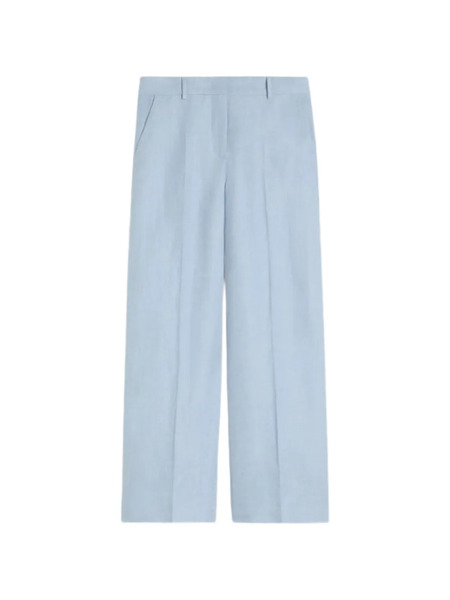  Weekend Max Mara Clear Denim Trousers - Blue 
